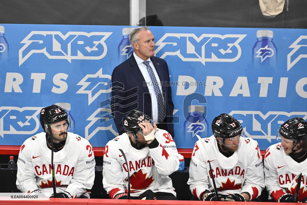 ICE HOCKEY WC LATVIA-CANADA