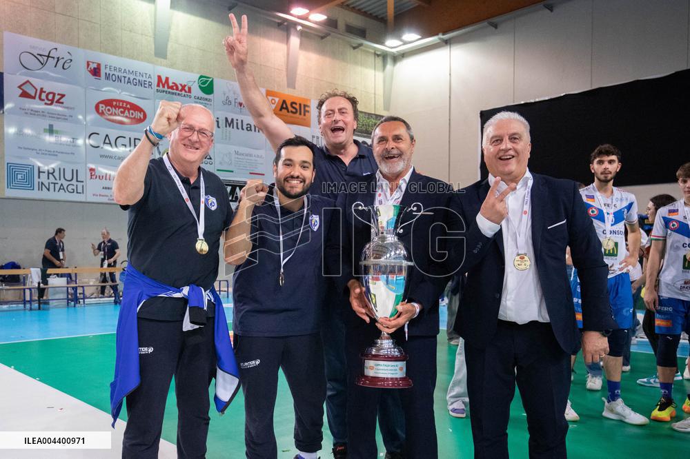 VOLLEY - Evento - Finale Coppa Italia Serie A2 - Tinet Prata Pordenone vs Atlantide Brescia