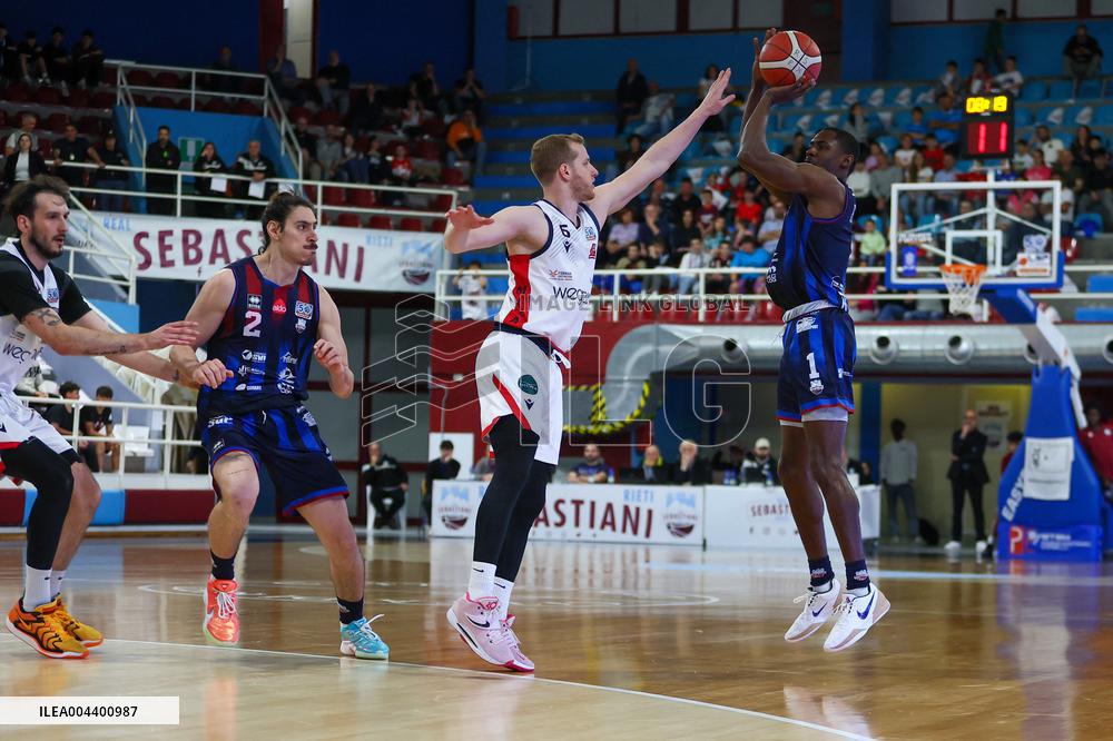 BASKET - Serie A2 - Playoff - Real Sebastiani Rieti vs Wegreenit Urania Milano