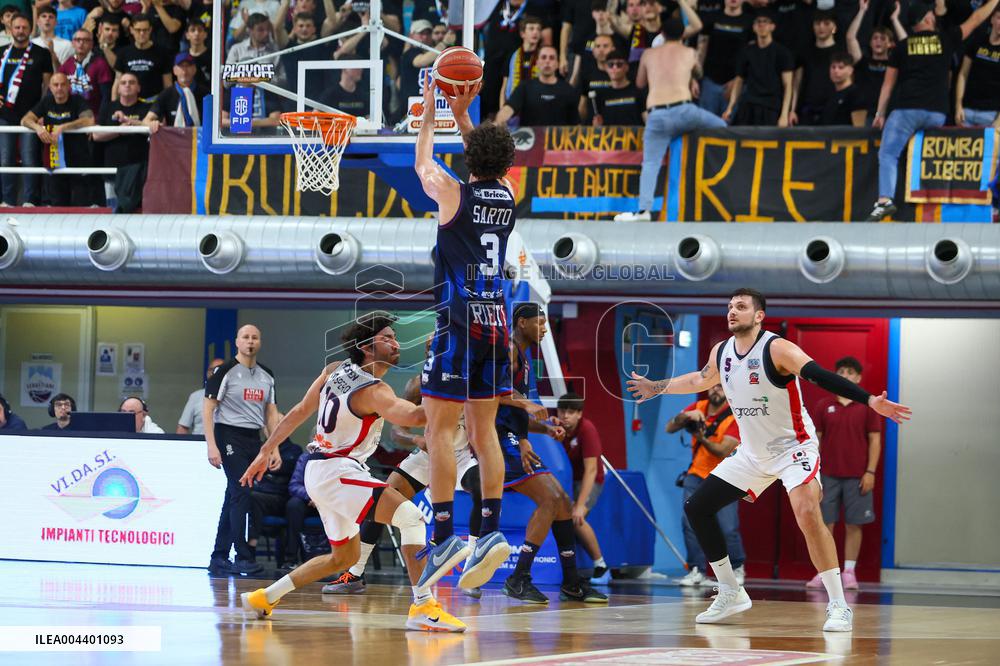 BASKET - Serie A2 - Playoff - Real Sebastiani Rieti vs Wegreenit Urania Milano