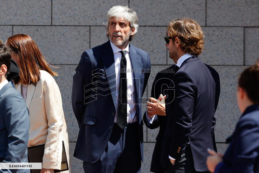 Last farewell to Alfonso de Borbon y Escasany - Madrid