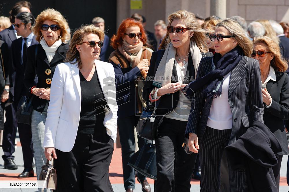 Last farewell to Alfonso de Borbon y Escasany - Madrid