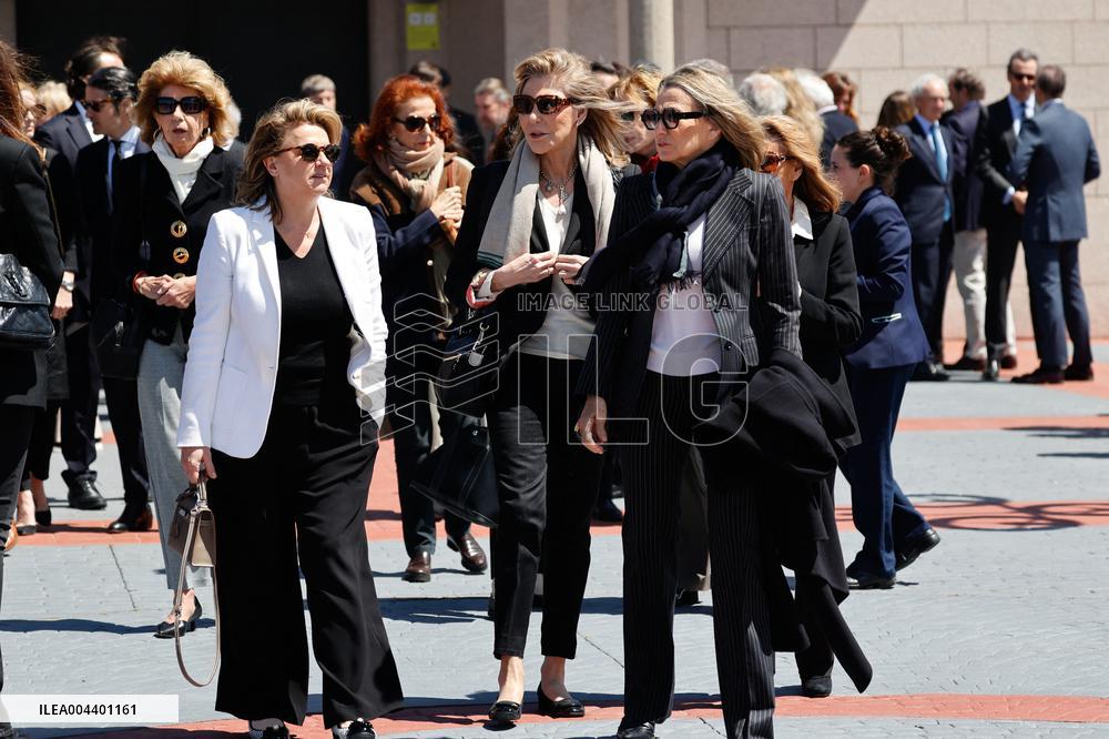 Last farewell to Alfonso de Borbon y Escasany - Madrid