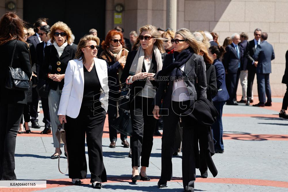 Last farewell to Alfonso de Borbon y Escasany - Madrid