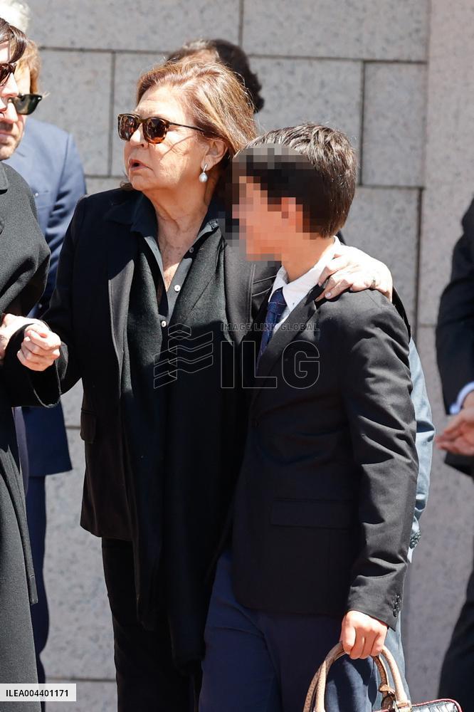 Last farewell to Alfonso de Borbon y Escasany - Madrid