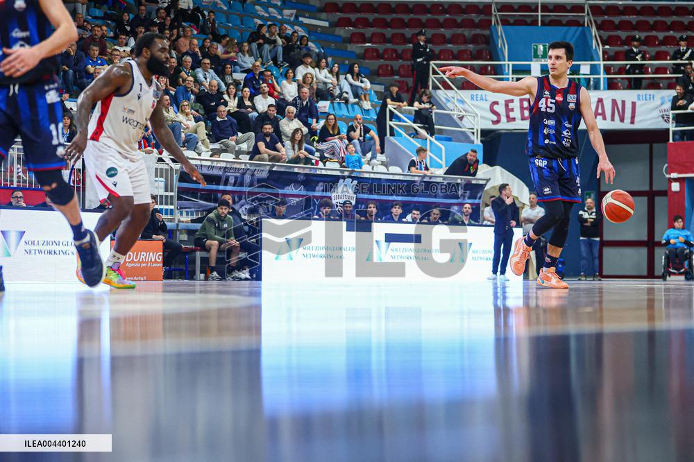 BASKET - Serie A2 - Playoff - Real Sebastiani Rieti vs Wegreenit Urania Milano