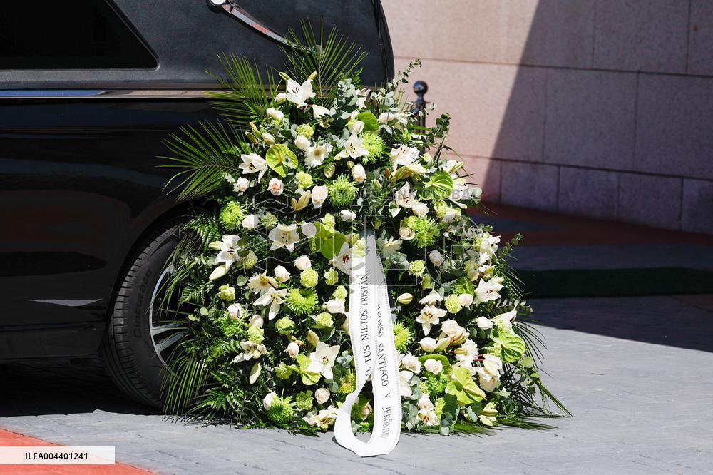 Last farewell to Alfonso de Borbon y Escasany - Madrid