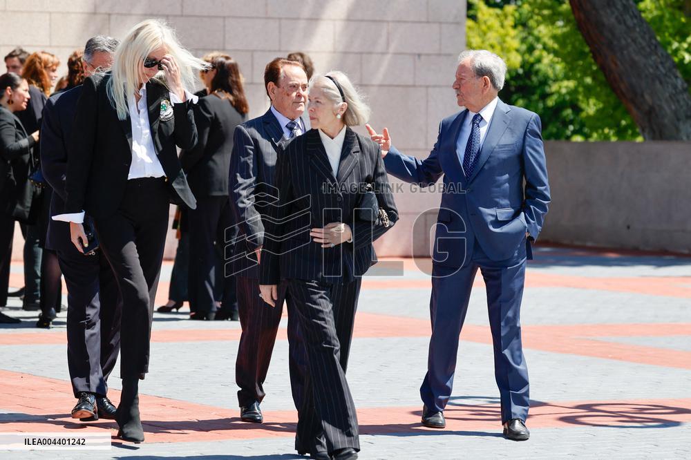 Last farewell to Alfonso de Borbon y Escasany - Madrid