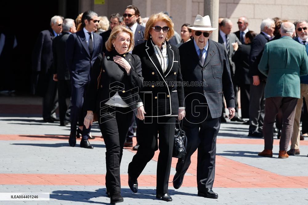 Last farewell to Alfonso de Borbon y Escasany - Madrid