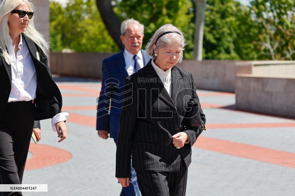 Last farewell to Alfonso de Borbon y Escasany - Madrid