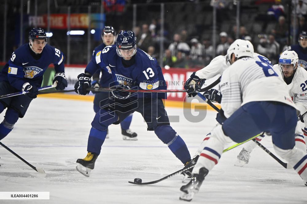ICE HOCKEY WC FINLAND-FRANCE