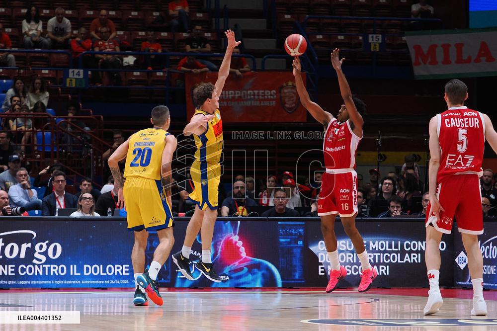 BASKET - Serie A - EA7 Emporio Armani Milano vs Givova Scafati