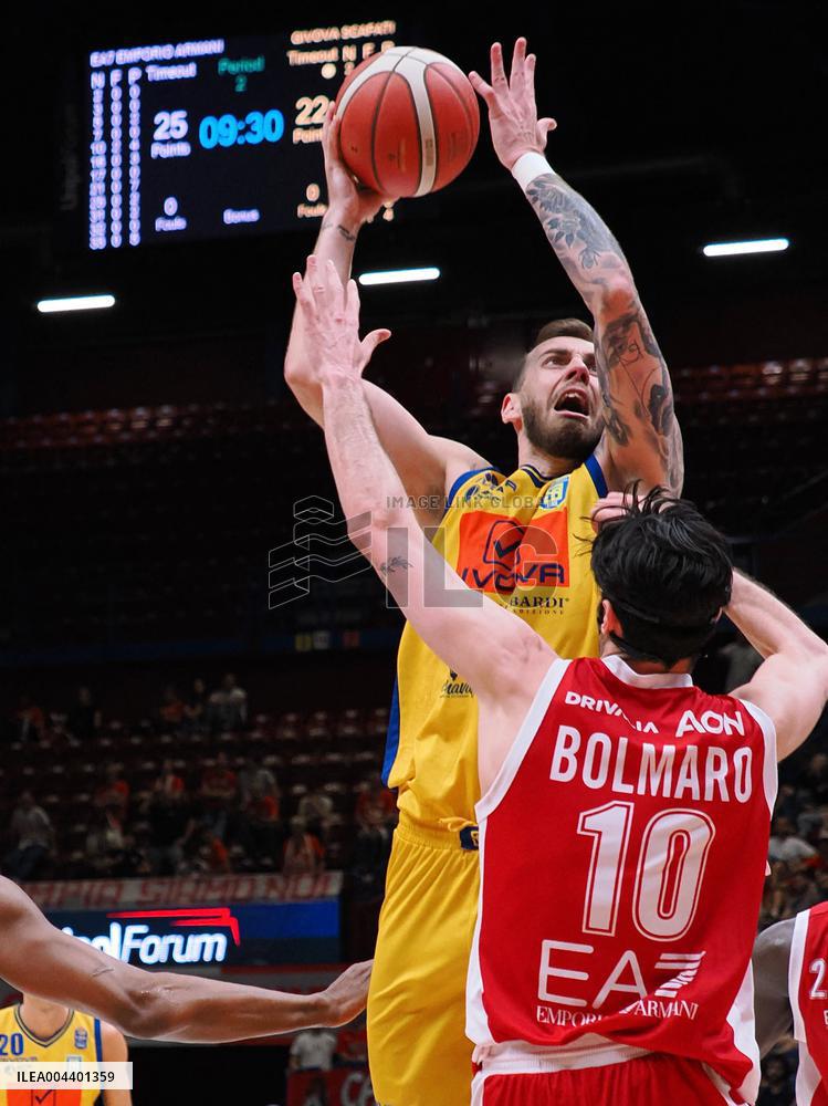 BASKET - Serie A - EA7 Emporio Armani Milano vs Givova Scafati