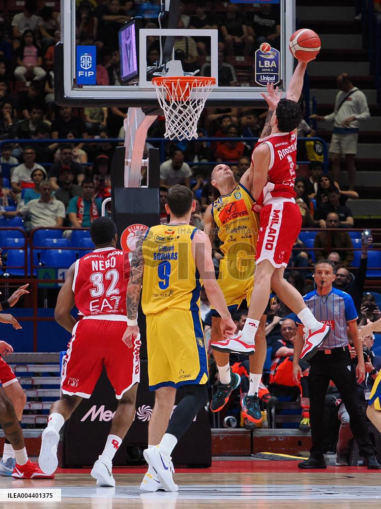 BASKET - Serie A - EA7 Emporio Armani Milano vs Givova Scafati