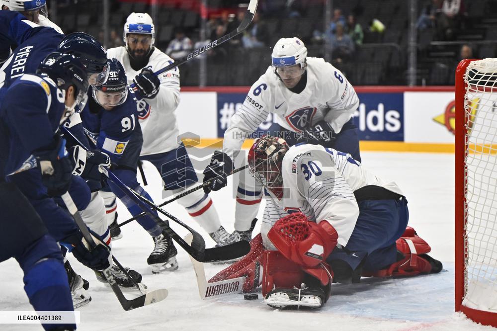 ICE HOCKEY WC FINLAND-FRANCE
