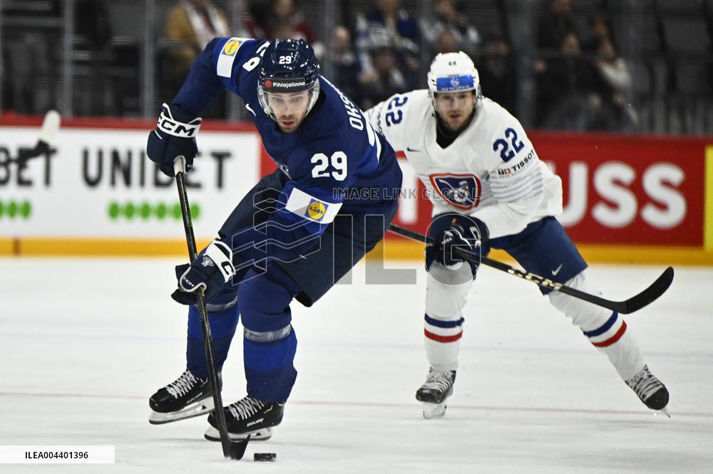 ICE HOCKEY WC FINLAND-FRANCE