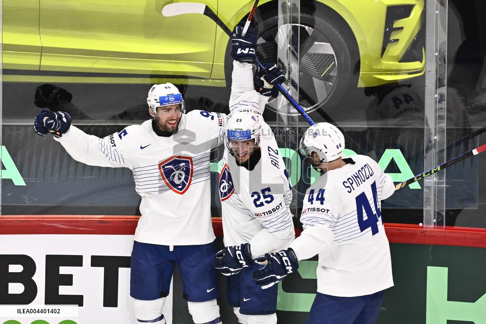 ICE HOCKEY WC FINLAND-FRANCE
