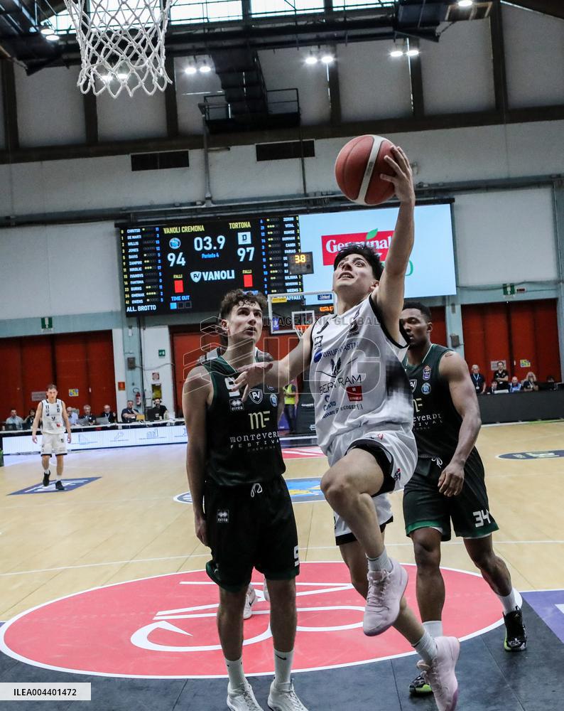 BASKET - Serie A - Vanoli Basket Cremona vs Bertram Derthona Tortona