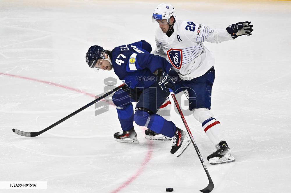 ICE HOCKEY WC FINLAND-FRANCE
