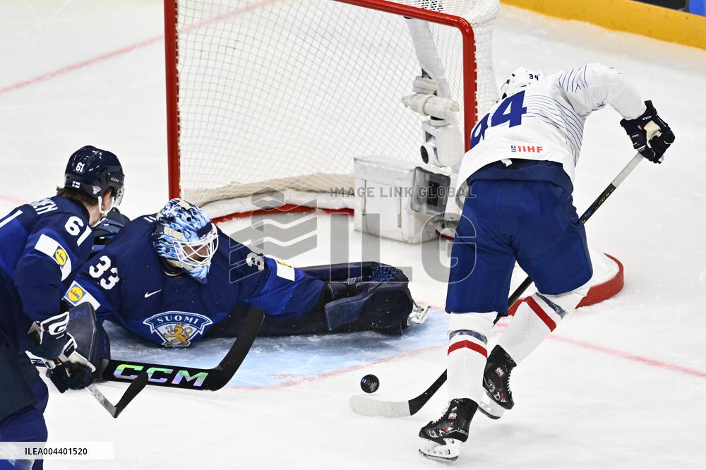 ICE HOCKEY WC FINLAND-FRANCE
