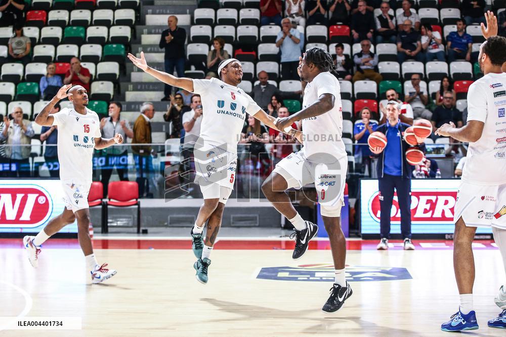 BASKET - Serie A - Unahotels Reggio Emilia vs Estra Pistoia