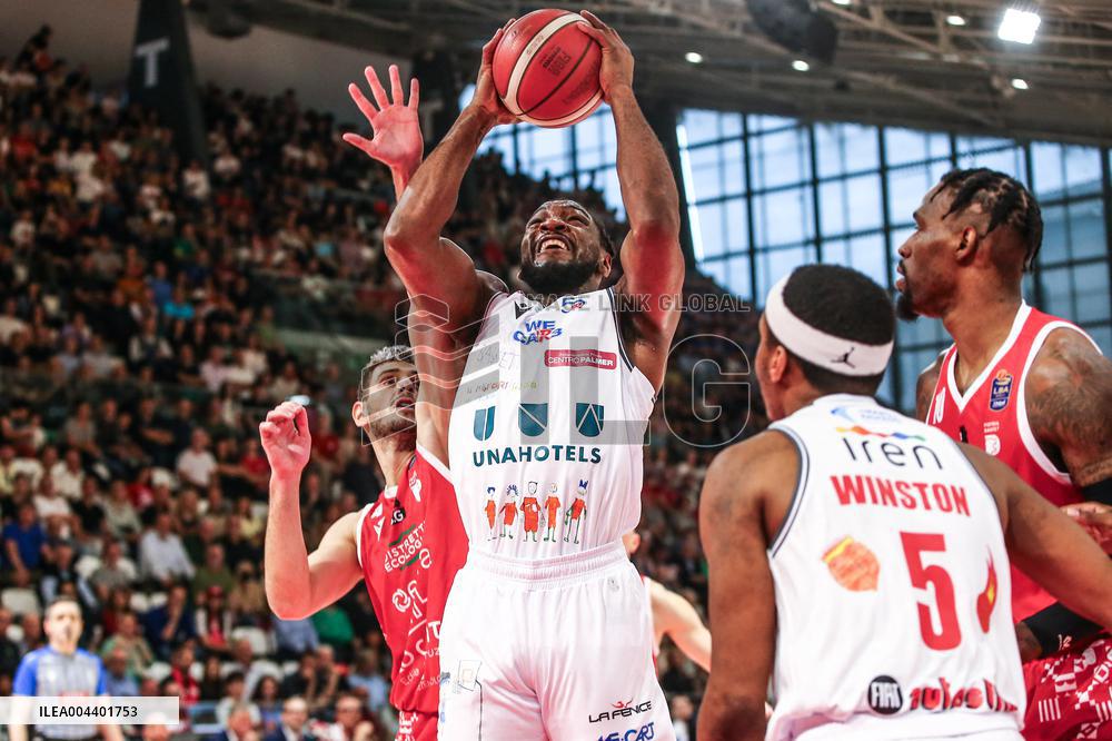 BASKET - Serie A - Unahotels Reggio Emilia vs Estra Pistoia