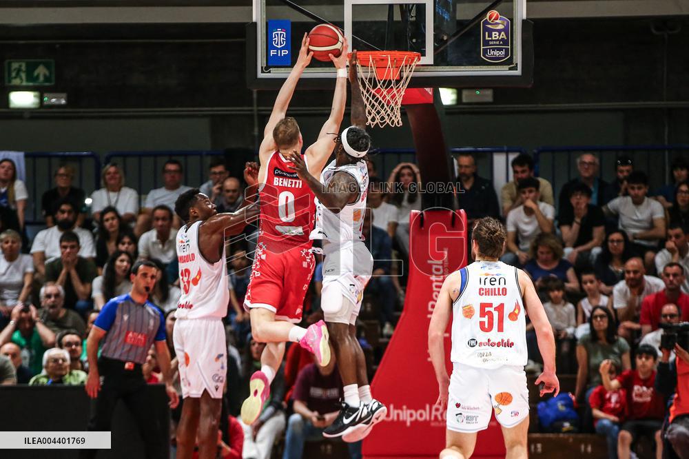 BASKET - Serie A - Unahotels Reggio Emilia vs Estra Pistoia
