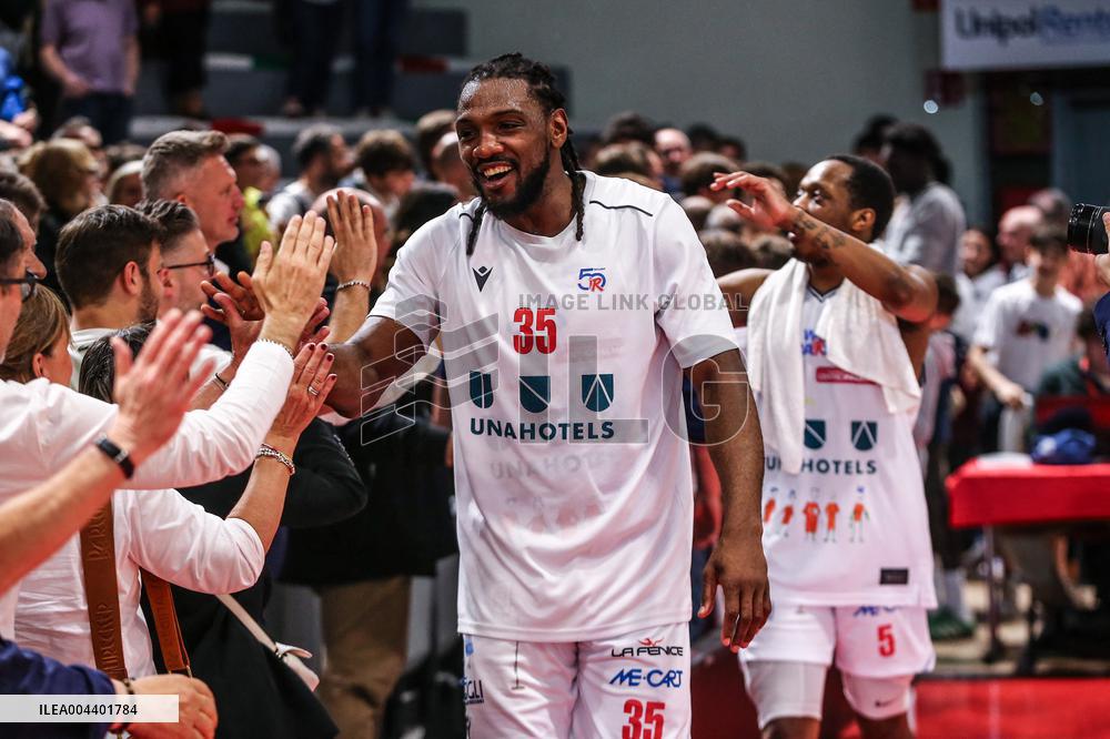 BASKET - Serie A - Unahotels Reggio Emilia vs Estra Pistoia