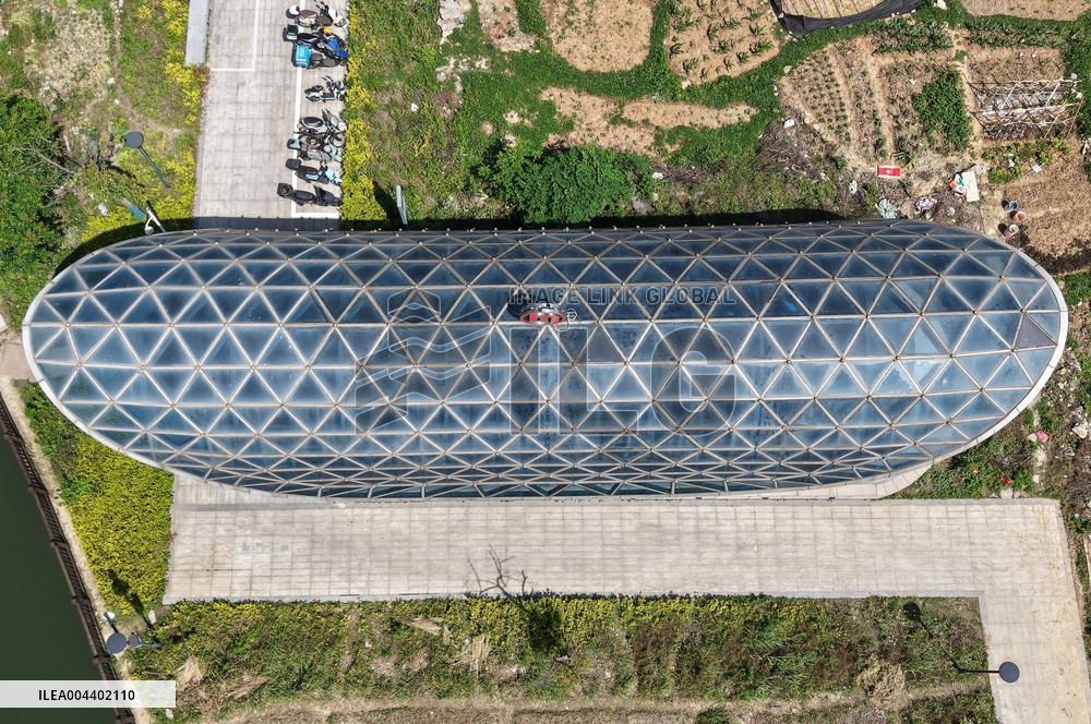 Subway Station Entrances And Exits Resembling Coffins in Hangzhou