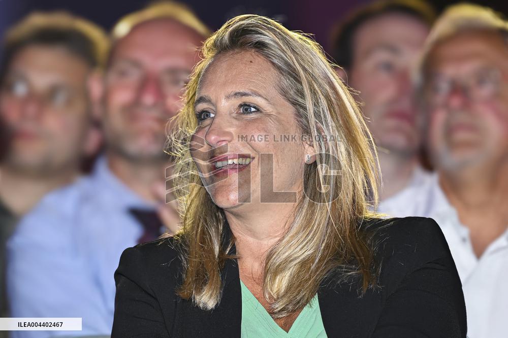 Bruno Retailleau At End-Of-Campaign Meeting - Boulogne-Billancourt