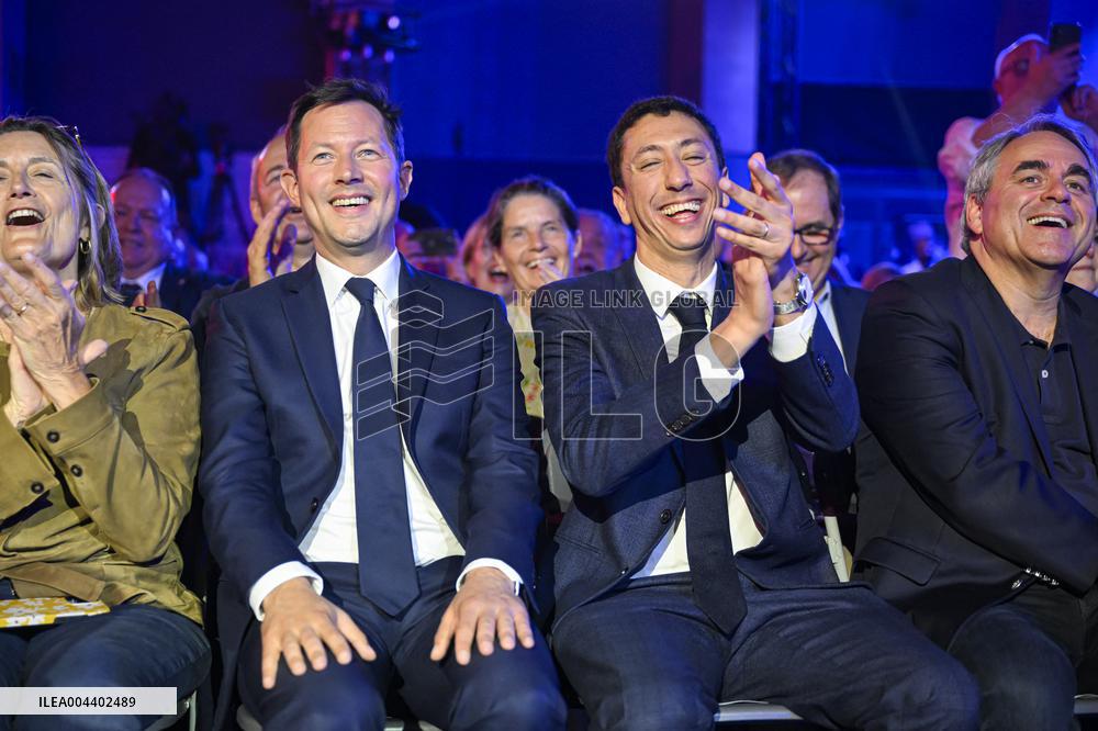 Bruno Retailleau At End-Of-Campaign Meeting - Boulogne-Billancourt