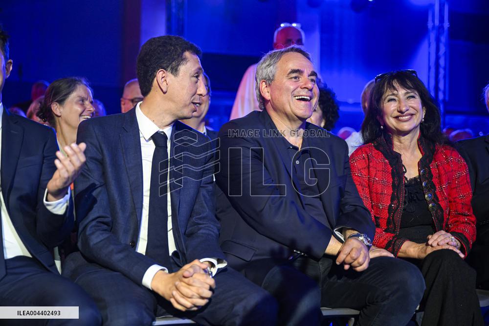 Bruno Retailleau At End-Of-Campaign Meeting - Boulogne-Billancourt