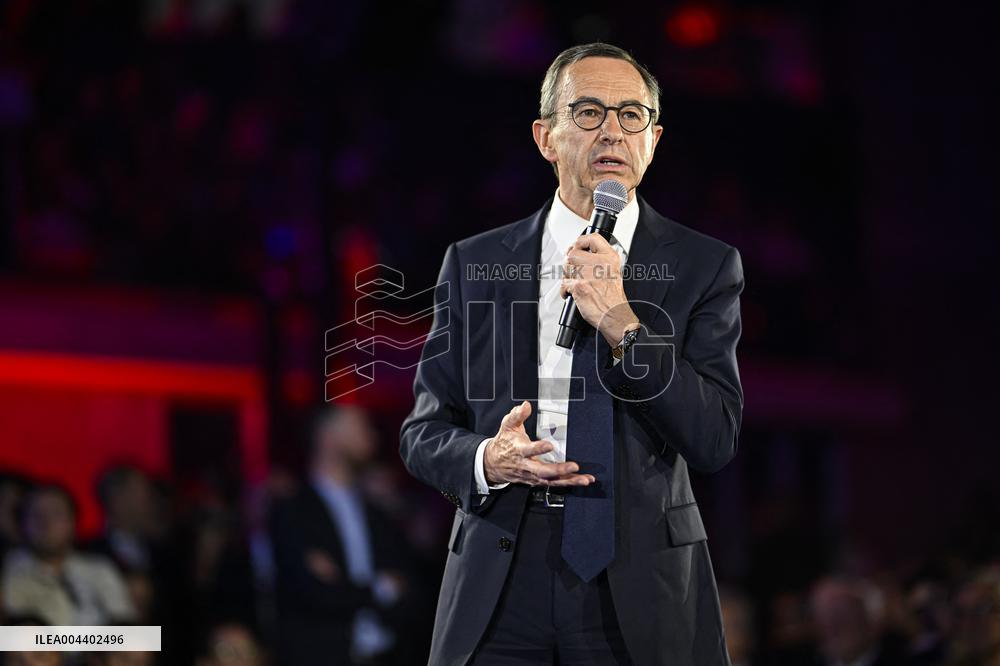 Bruno Retailleau At End-Of-Campaign Meeting - Boulogne-Billancourt