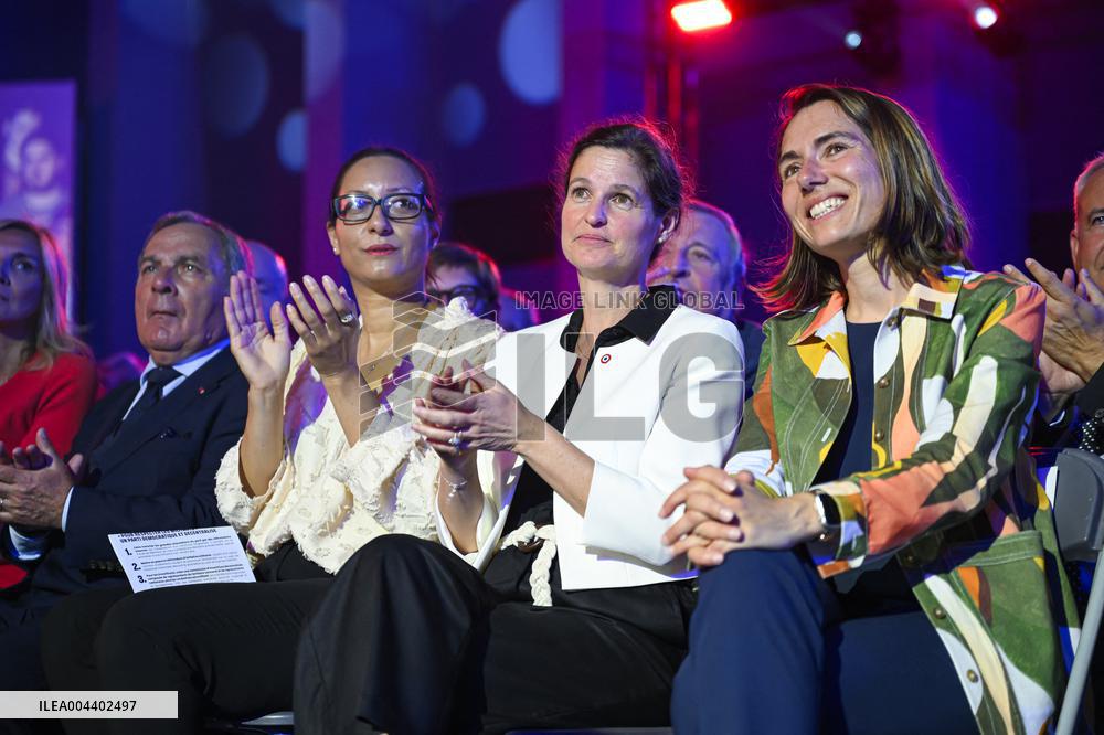 Bruno Retailleau At End-Of-Campaign Meeting - Boulogne-Billancourt