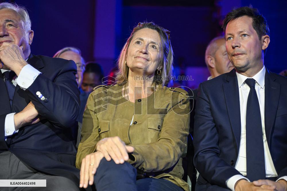 Bruno Retailleau At End-Of-Campaign Meeting - Boulogne-Billancourt