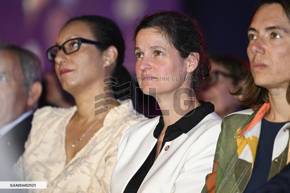 Bruno Retailleau At End-Of-Campaign Meeting - Boulogne-Billancourt