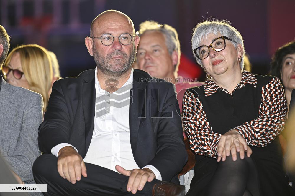 Bruno Retailleau At End-Of-Campaign Meeting - Boulogne-Billancourt