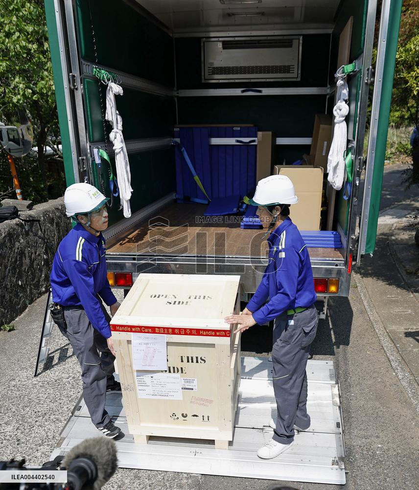 Stolen Buddhist statue returned to Japan