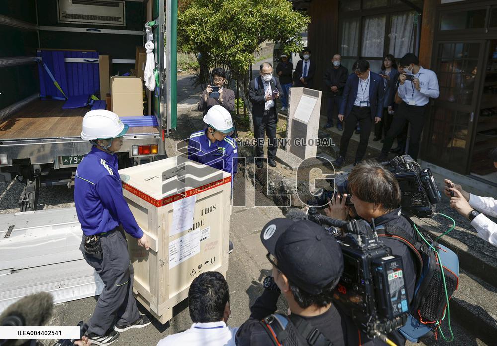 Stolen Buddhist statue returned to Japan