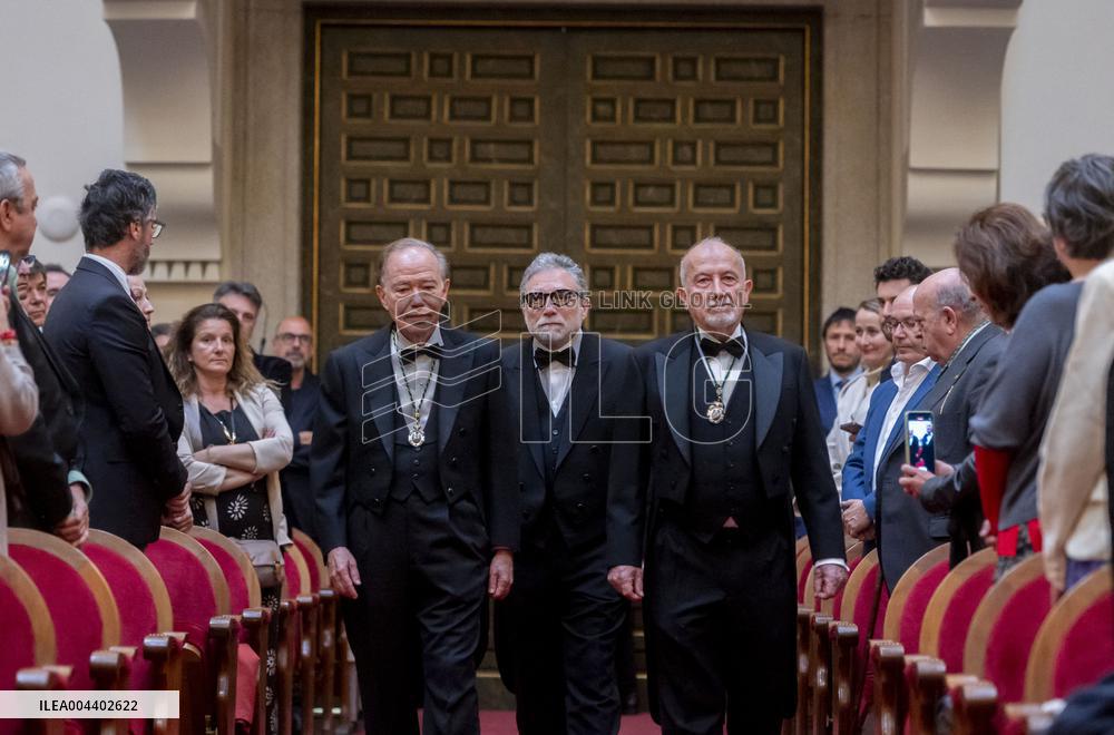 The artist Jaume Plensa becomes a member of the Royal Academy of Fine Arts of San Fernando.