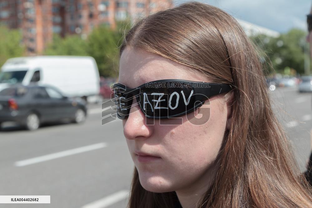 FreeAzov rally in Kyiv