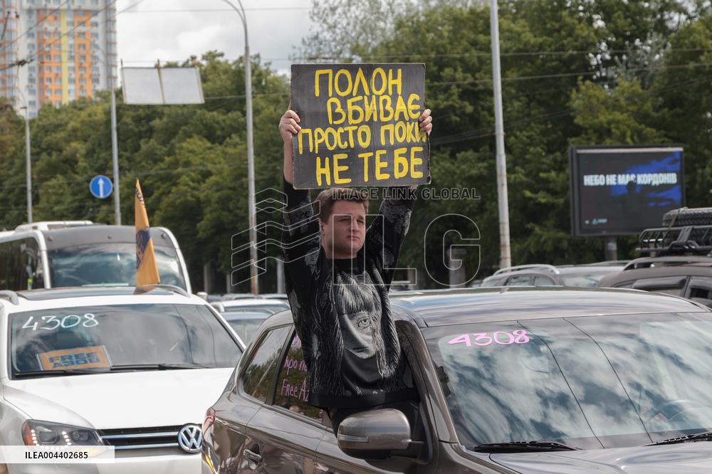 FreeAzov rally in Kyiv