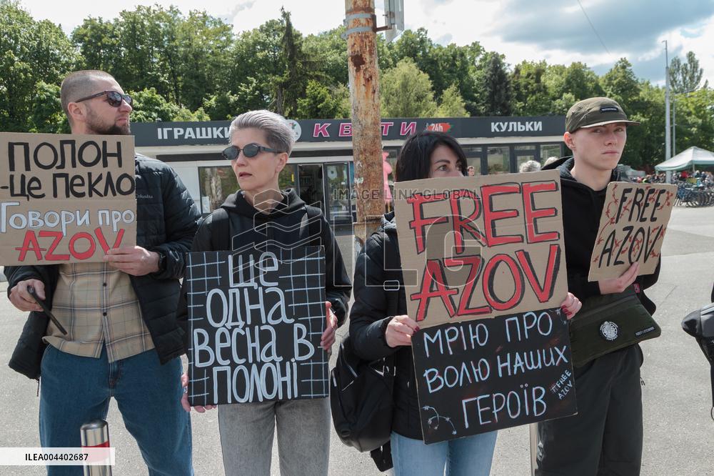 FreeAzov rally in Kyiv