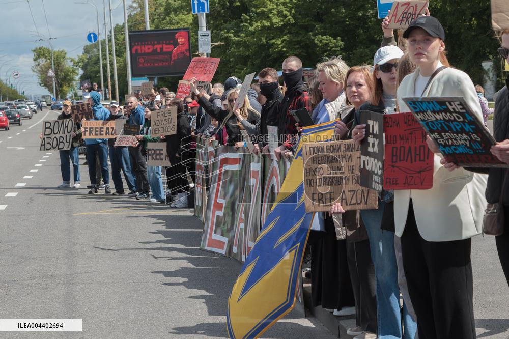 FreeAzov rally in Kyiv