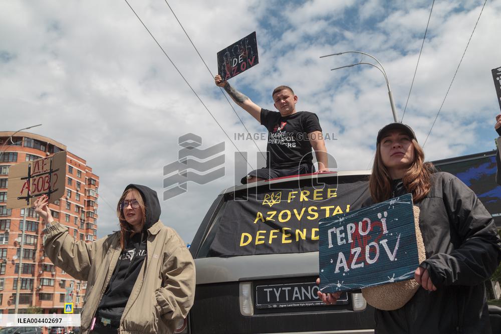 FreeAzov rally in Kyiv