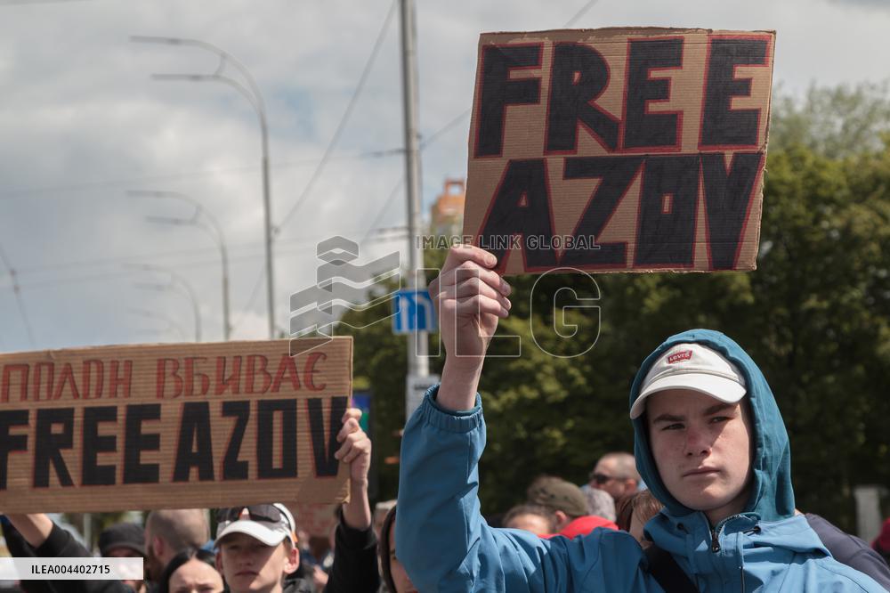 FreeAzov rally in Kyiv