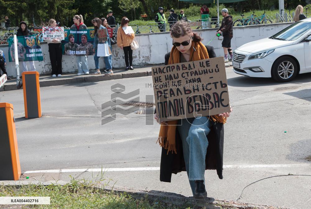 FreeAzov rally in Kyiv