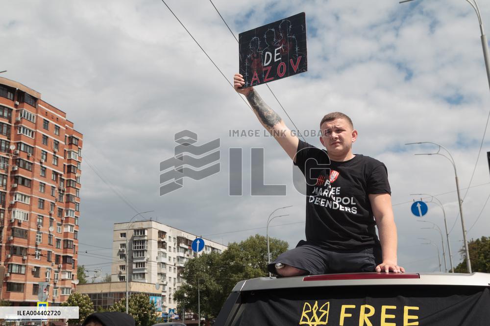 FreeAzov rally in Kyiv