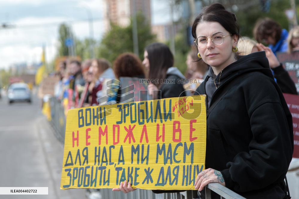 FreeAzov rally in Kyiv