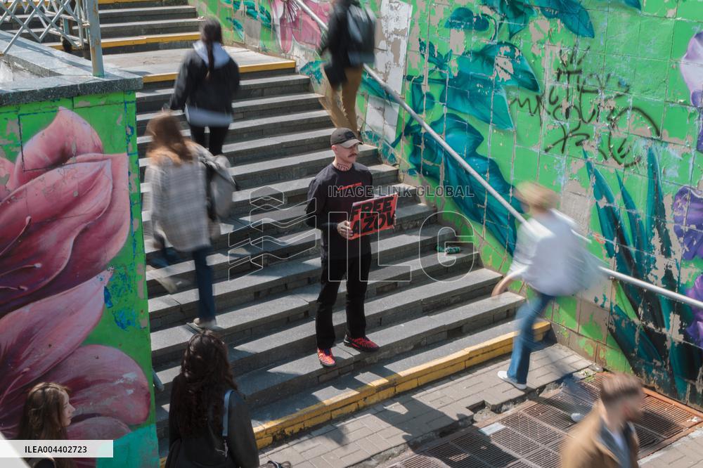 FreeAzov rally in Kyiv